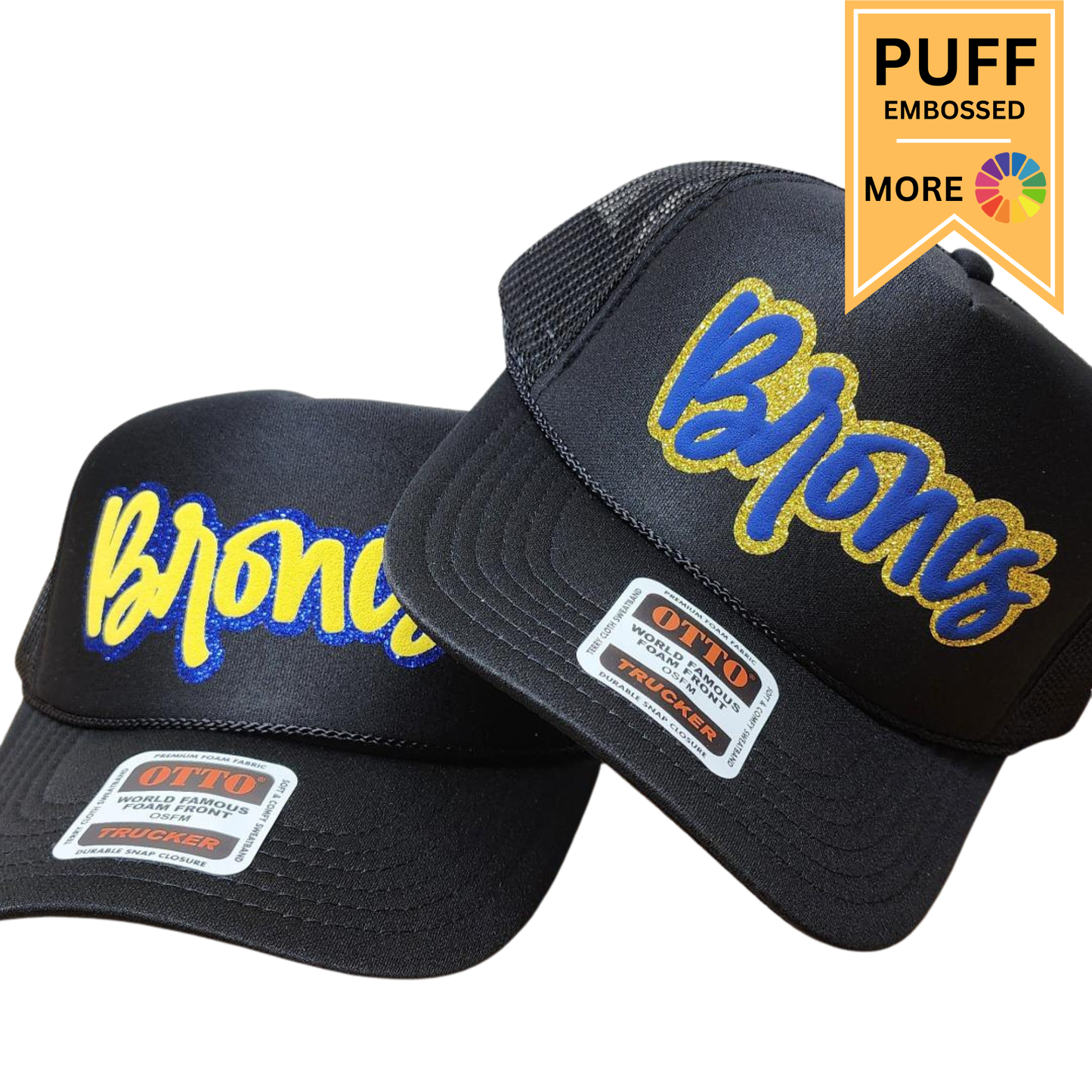 Custom School / Team Trucker Hat (Font 6)