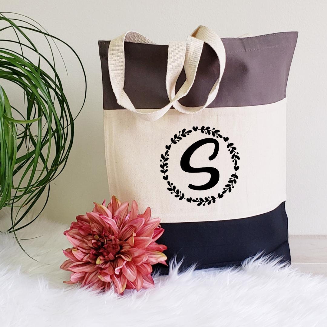 Girl Tote Bag Canvas - Tote Bag Personalized Tote Bag Women - new bride Tote Bag Gift, Personalized Tote Bag, Cotton Canvas Tote, Bridesmaid