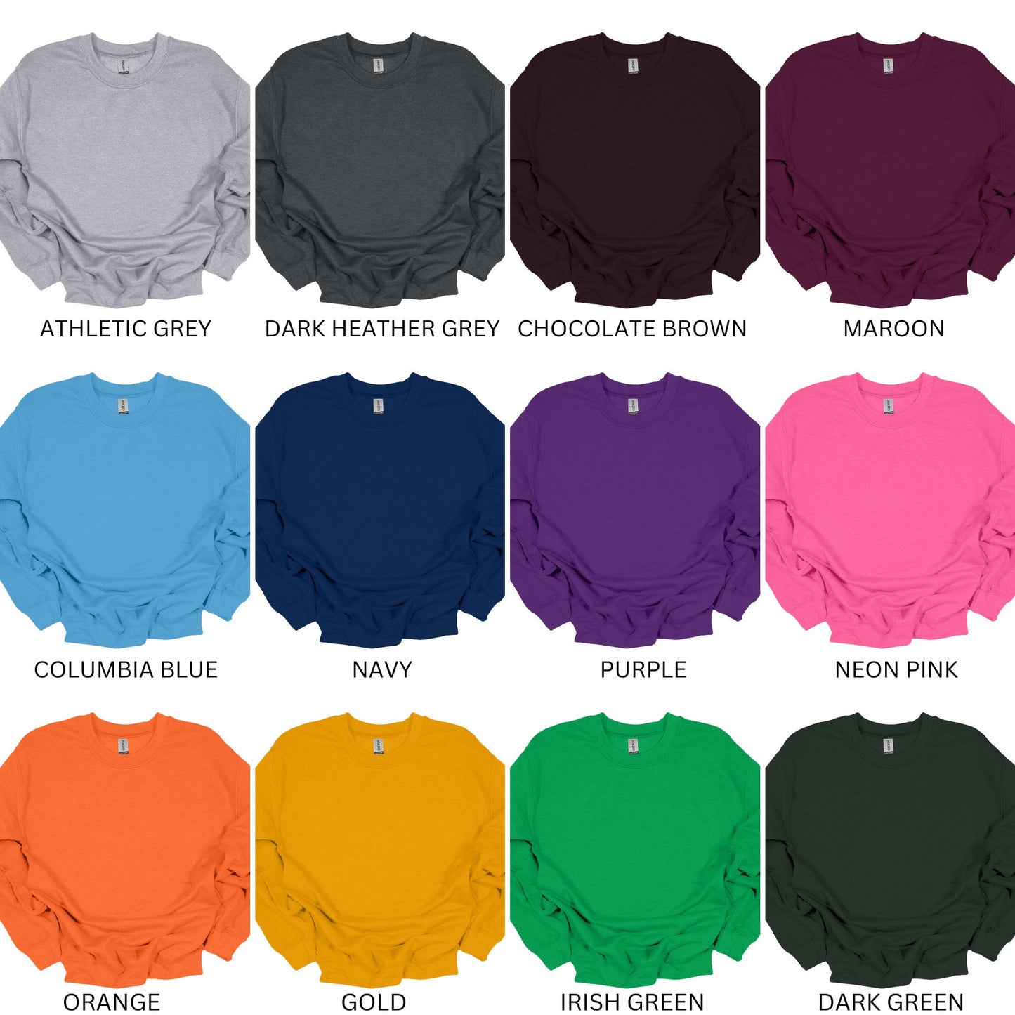Custom Team Name Embossed Puff Sweatshirt with Free Personalized Arm, School Mascot Shirt