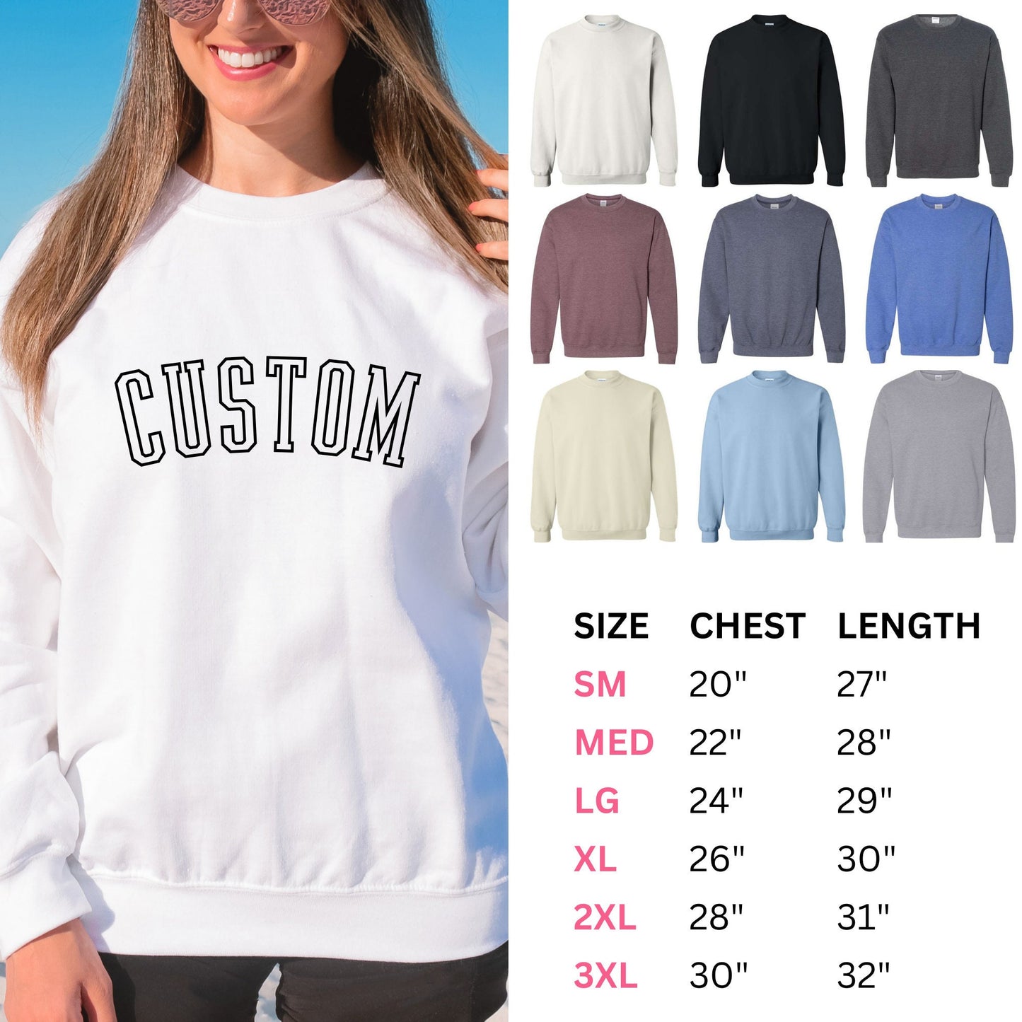 Custom Shirt, Custom Tee, Custom Sweatshirt, Custom Hoodie, Personalized Shirt, Custom Unisex, Custom Printing