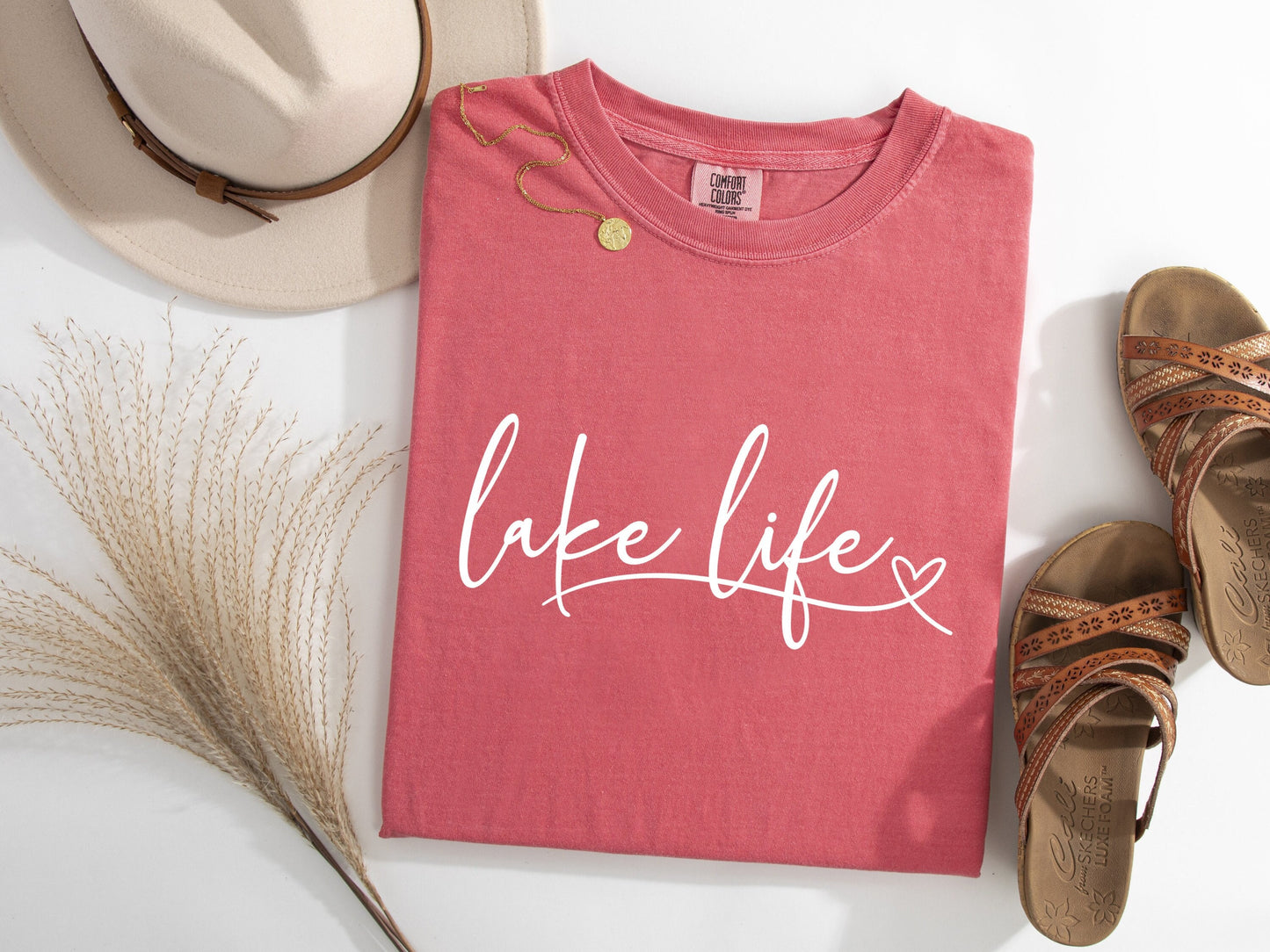 Lake Life t-shirt, lakeside apparel for vacation, lake lover graphic tee, cool lake gifts, family vacay shirts, camping