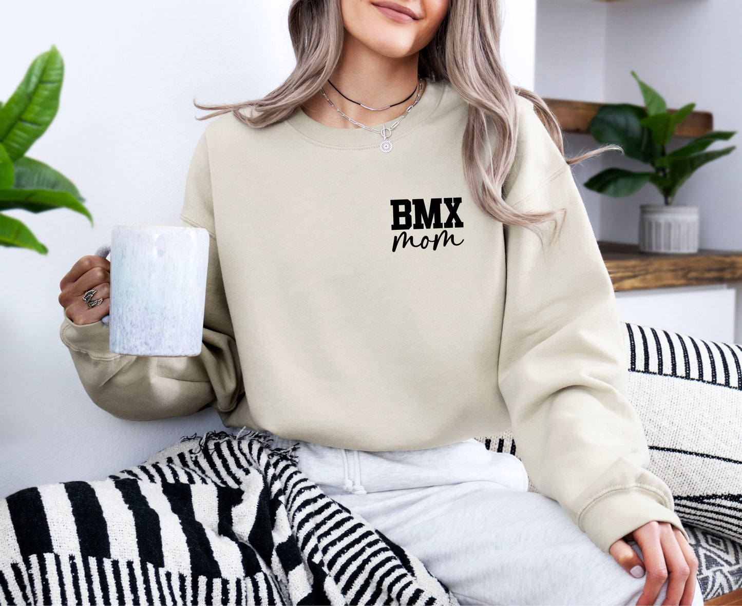 BMX Mom Sweatshirt, BMX Mom Personalized, BMX Mom Gift, Bmx Parent Sweatshirt, Custom Sports Mom Sweatshirt, Race Mom Sweatshirt