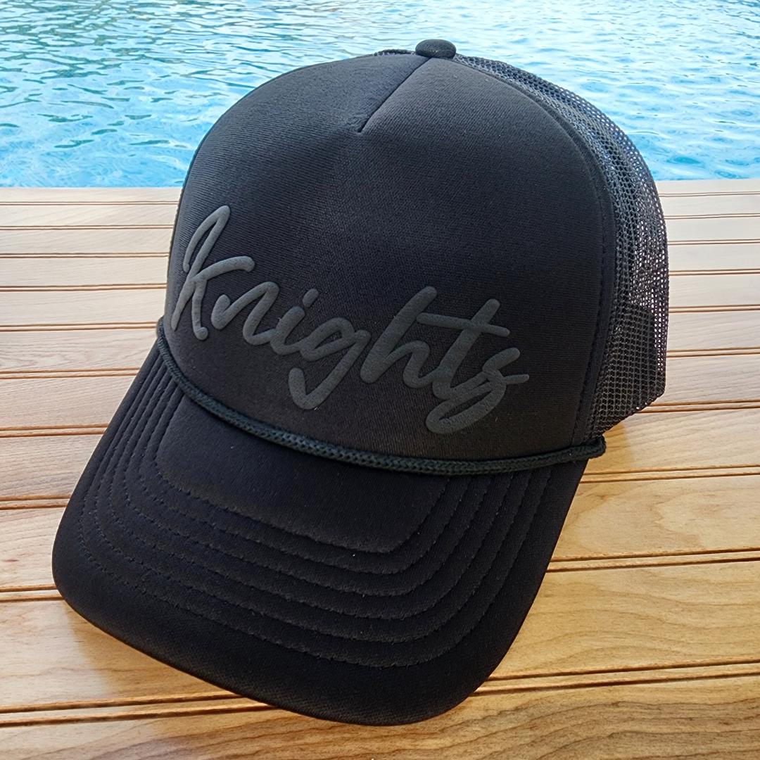 CUSTOM Puff Bulldogs Foam Trucker Hat for Women, Embossed Print, Custom Baseball Hat, Team Hat, Football Mom Hat, Mascot Hat