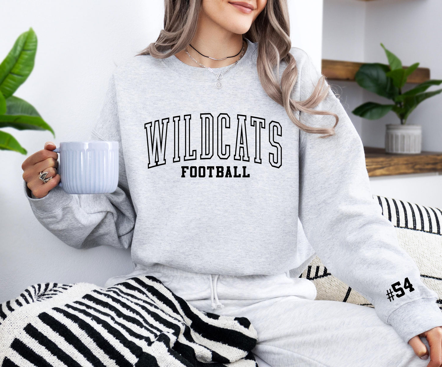 Custom Personal Sweatshirt, Team Name Sweater, Mascot School Spirit, Cheer, Football Quote, Vintage Shirt, College Letters Hoodie