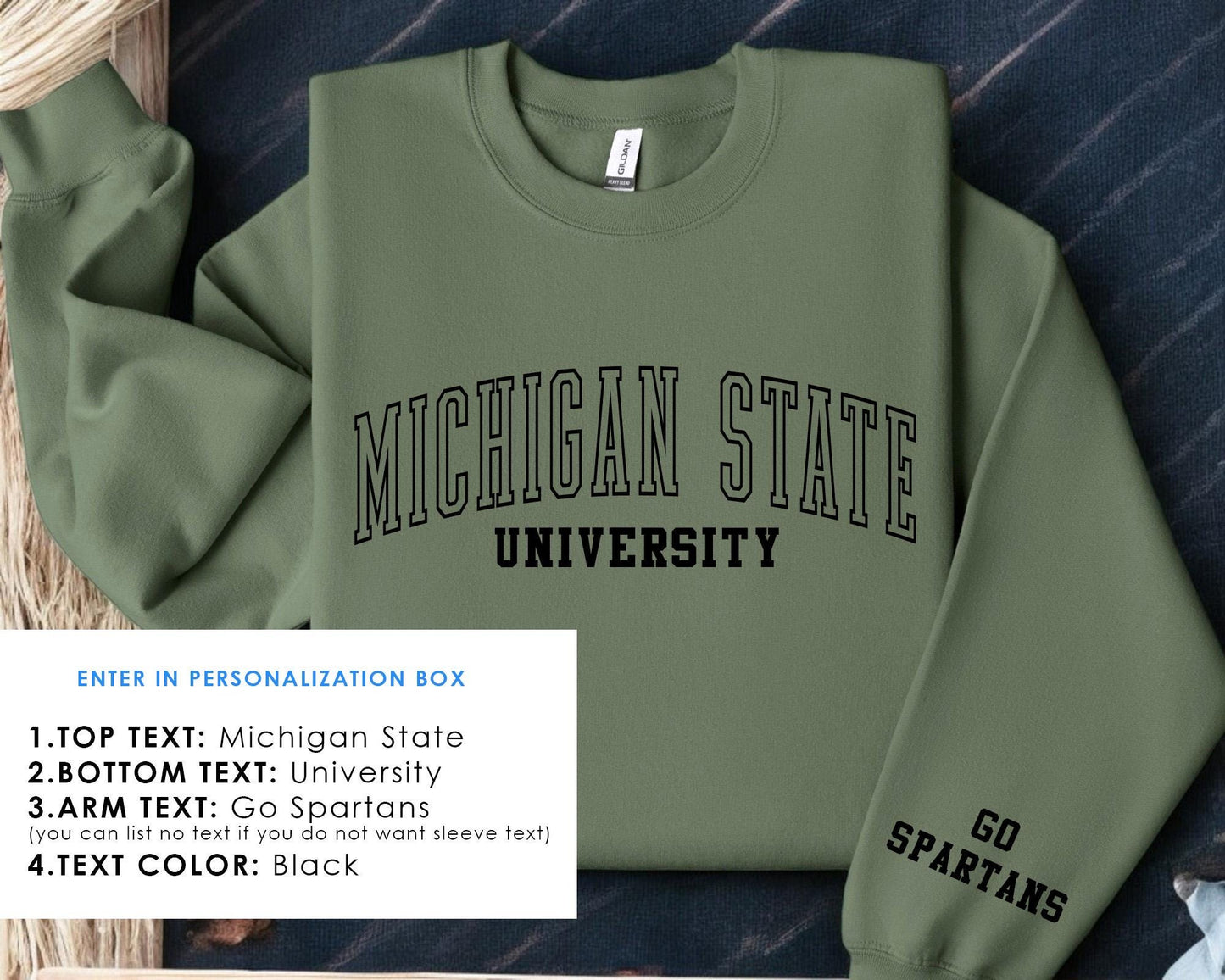 Custom Personal Sweatshirt, Team Name Sweater, Mascot School Spirit, Cheer, Football Quote, Vintage Shirt, College Letters Hoodie
