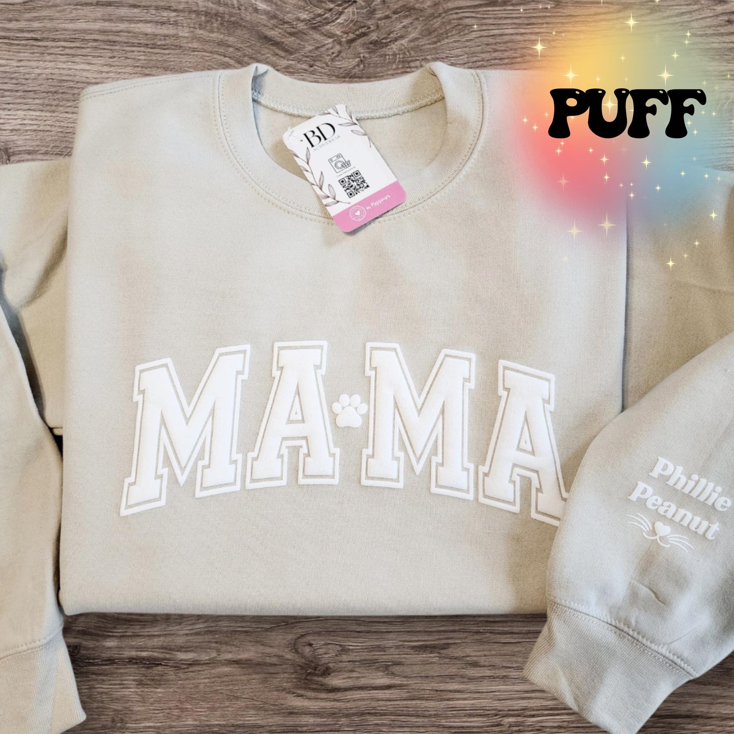 Custom Cat Mom Sweatshirt with names, Customized Cat Person Gift, Pet Lover, Cat Remembrance Gift, Kitty Mom Tee Shirt, New Pet Owner Kitten