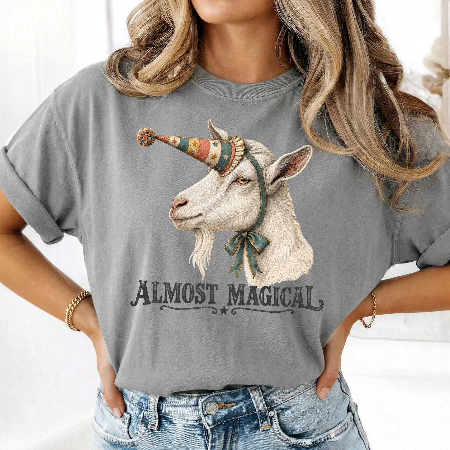 Fuuny Goat Almost Magical Tee