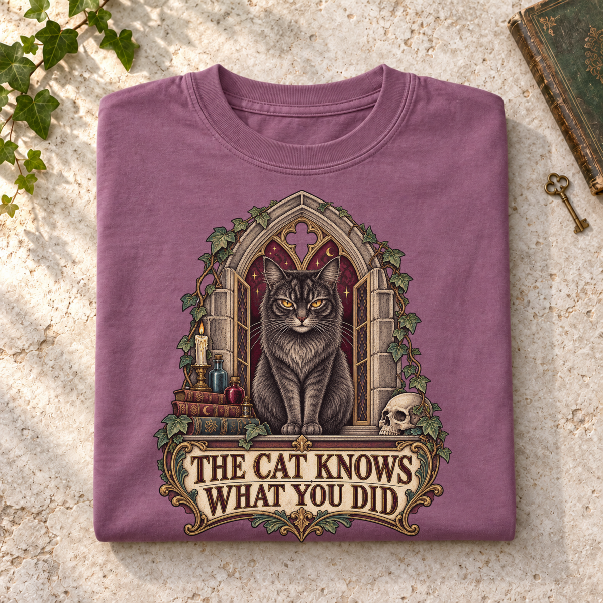 The Cat Knows What You Did Shirt
