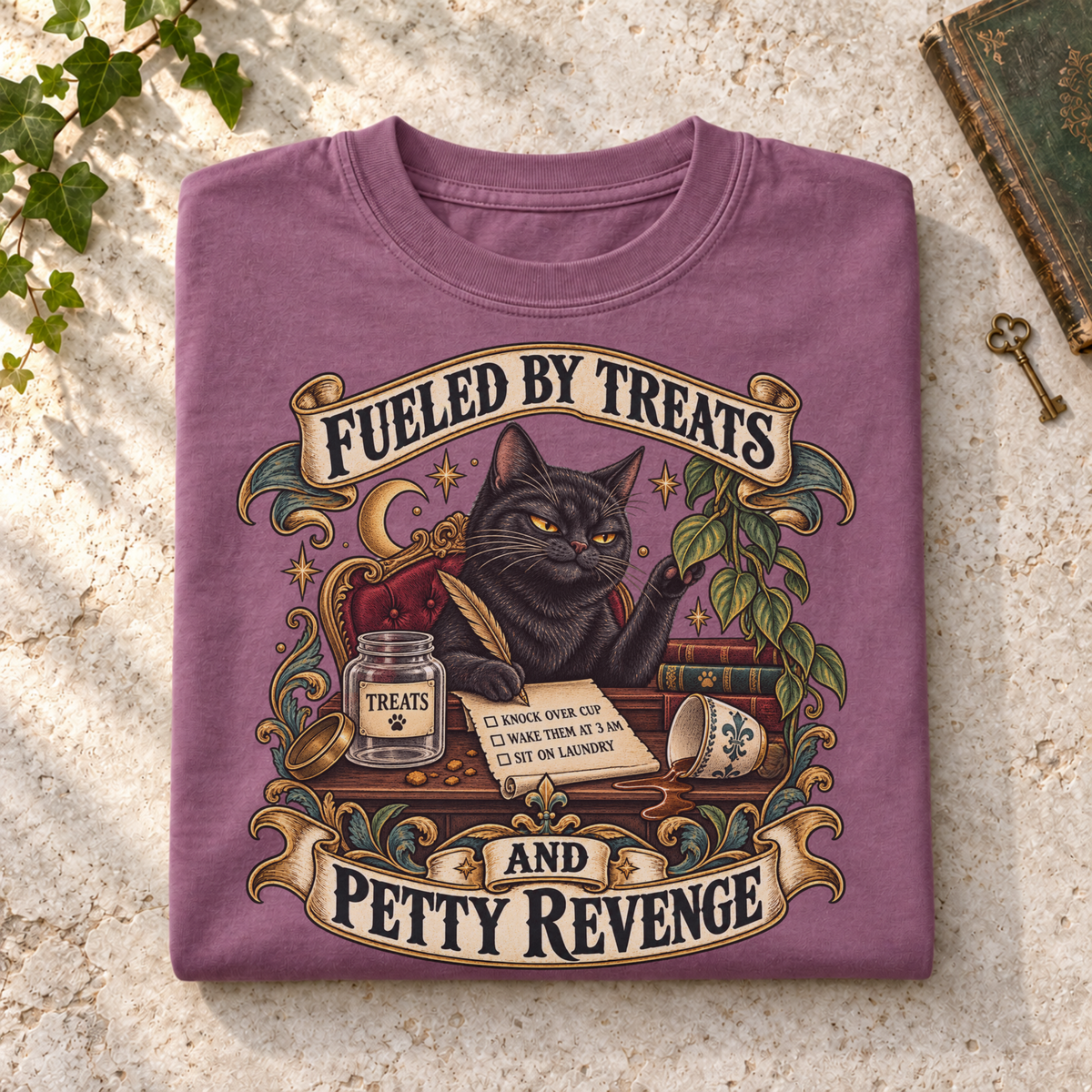 Fueled by Treats and Petty Revenge Shirt