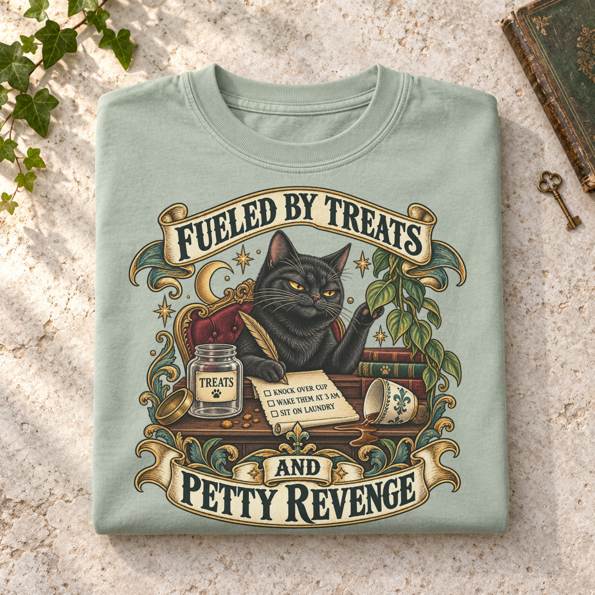 Fueled by Treats and Petty Revenge Shirt