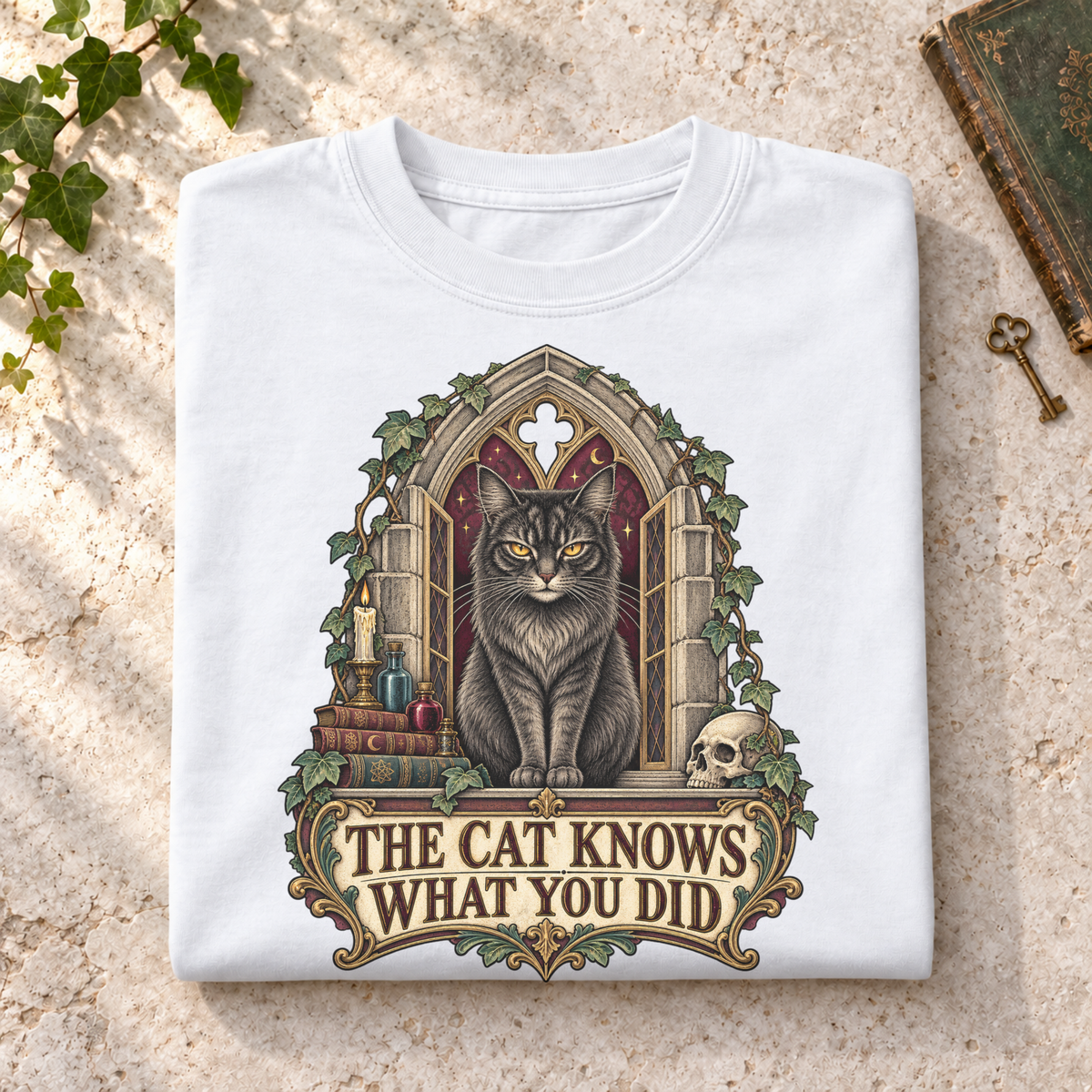 The Cat Knows What You Did Shirt