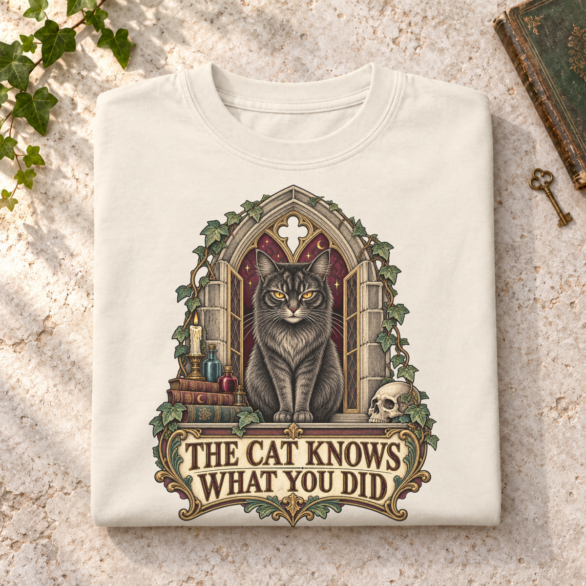 The Cat Knows What You Did Shirt