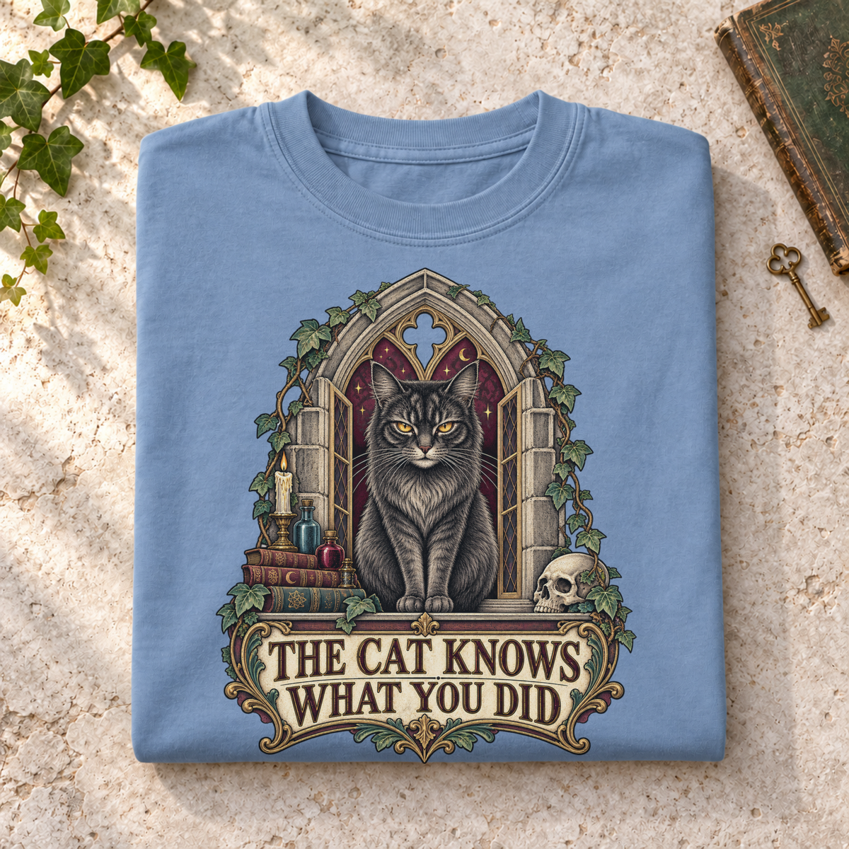 The Cat Knows What You Did Shirt