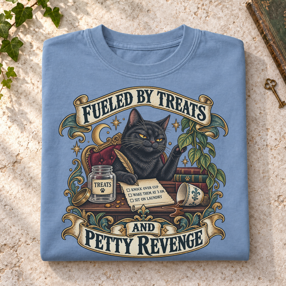 Fueled by Treats and Petty Revenge Shirt