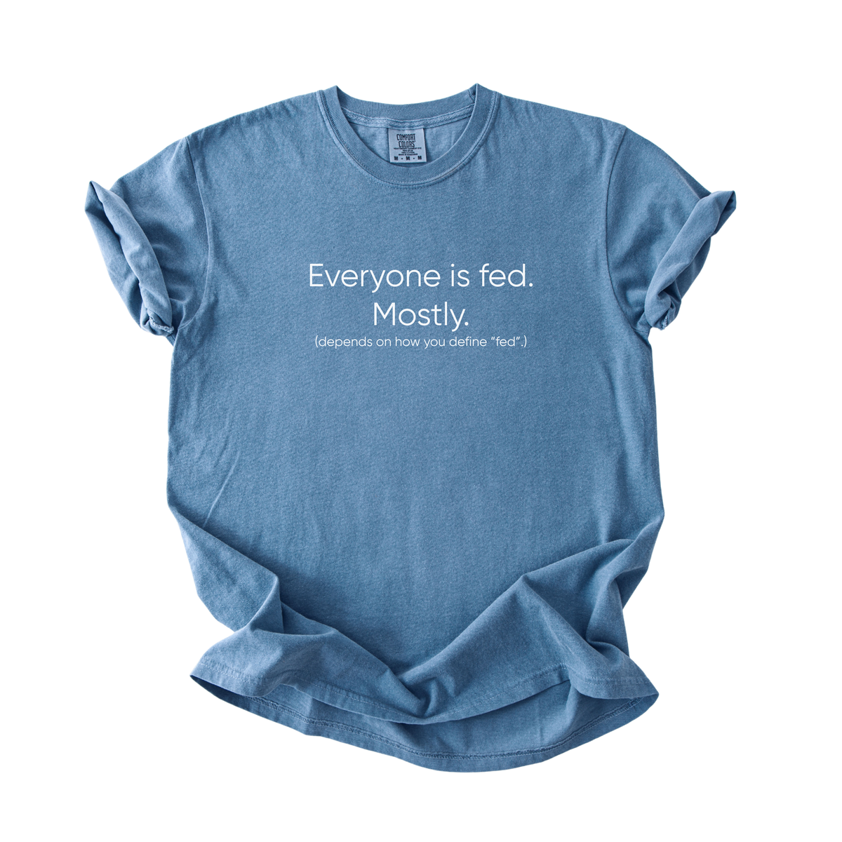 Everyone Is Fed Mostly Comfort Colors Shirt