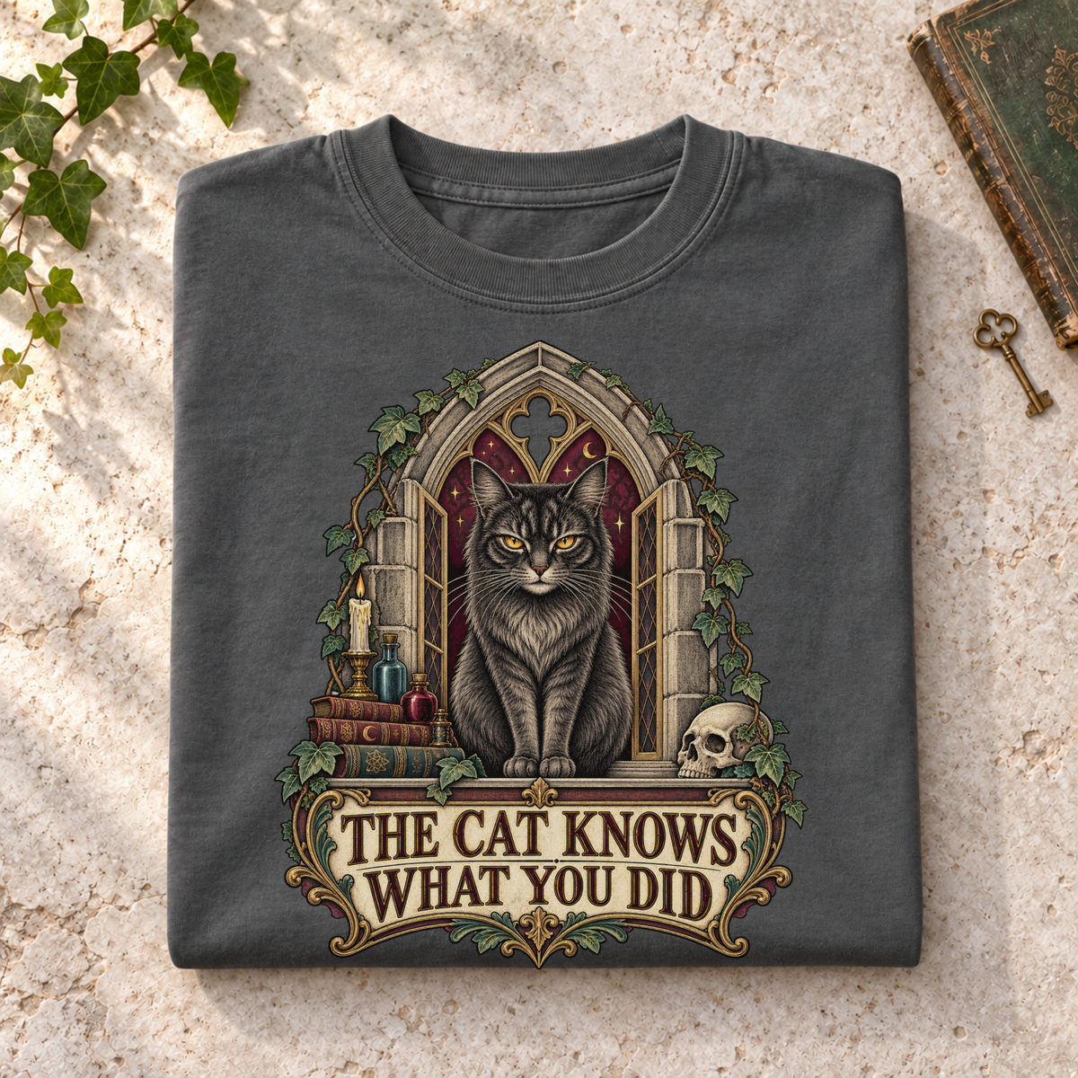 The Cat Knows What You Did Shirt