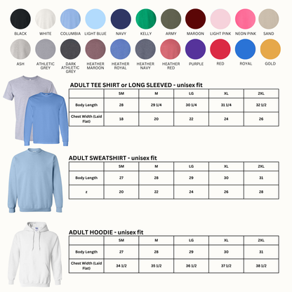 Puff Team Name Sweater with Personalized Sleeve Script