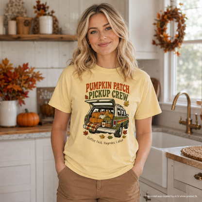 Pumpkin Patch Pick Up Crew Shirt