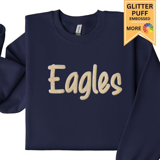 Custom School / Team Sweatshirt (Font 24)