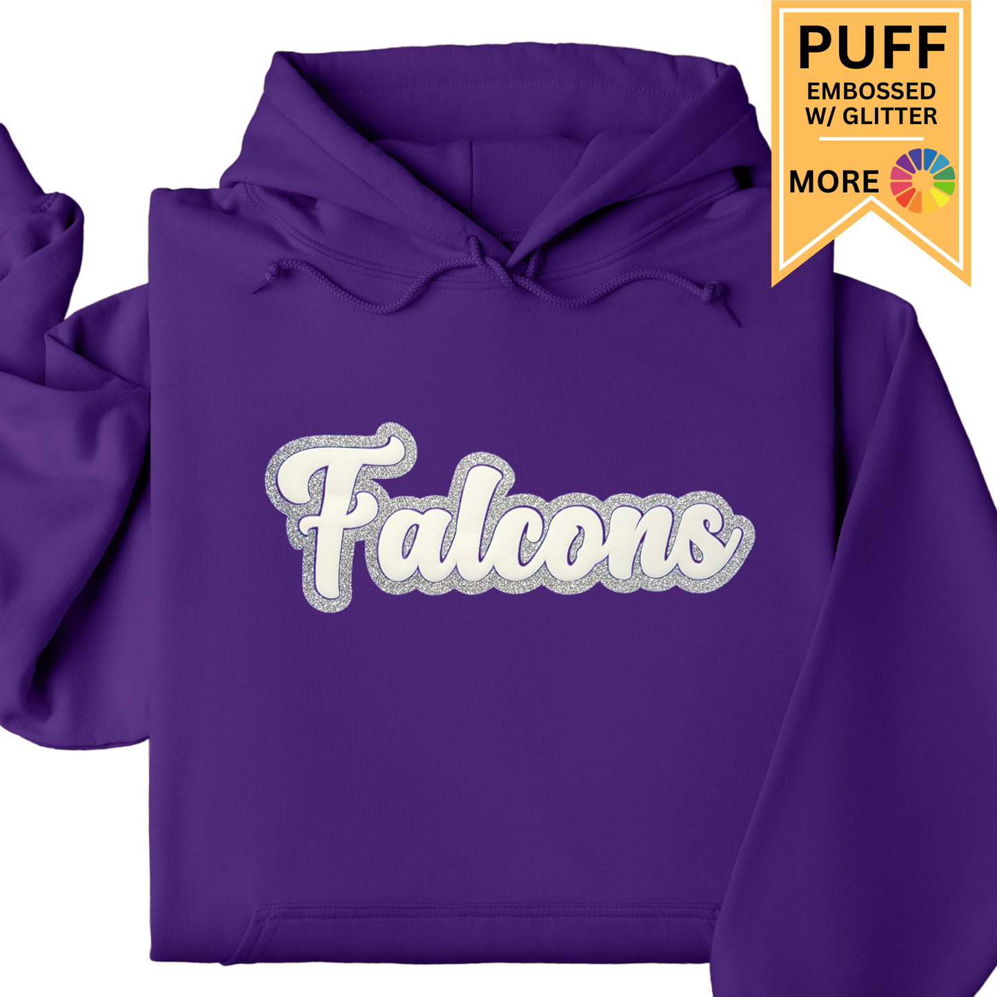 Custom School / Team Hoodie (Font 20)