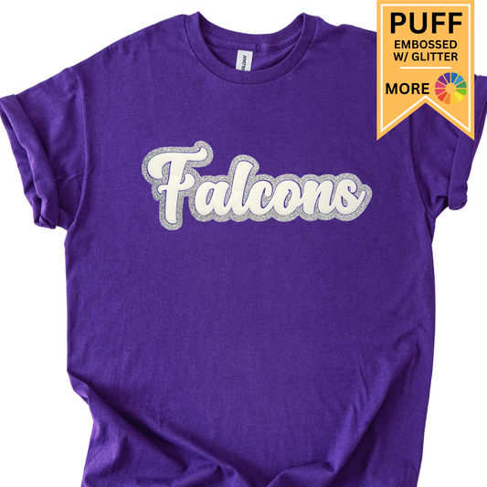 Custom School / Team Gildan Tee Shirt (Font 20)