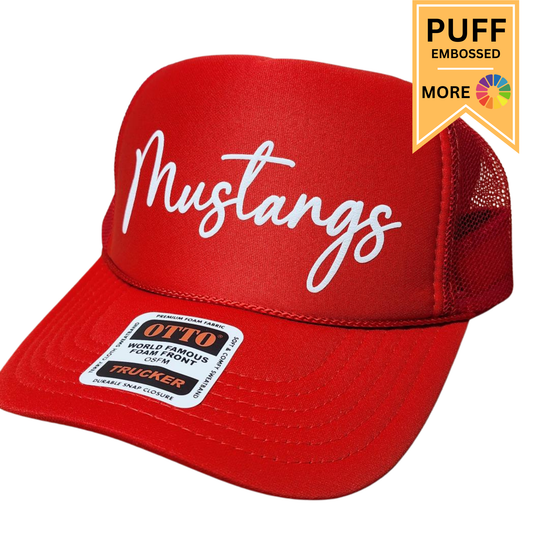 Custom School / Team Trucker Hat (Font 2)