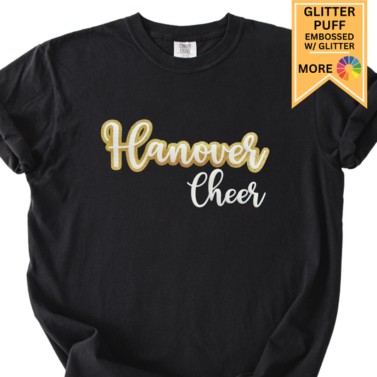 Custom School / Team Activity Comfort Color Tee Shirt (Font 22)