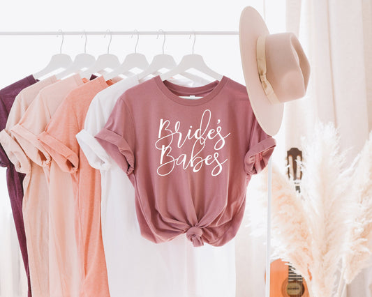Bachelorette Party Shirt, Brides Babes Shirt, Babe of Honor Shirt, Bridal Party Shirt, Bridesmaid Gift, Bridesmaid Shirt, Proposal Box
