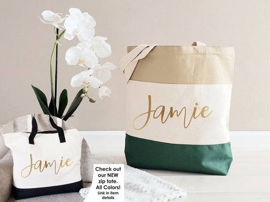 Girl Tote Bag Canvas - Tote Bag Personalized Tote Bag Women - new bride Tote Bag Gift, Personalized Tote Bag, Cotton Canvas Tote, Bridesmaid