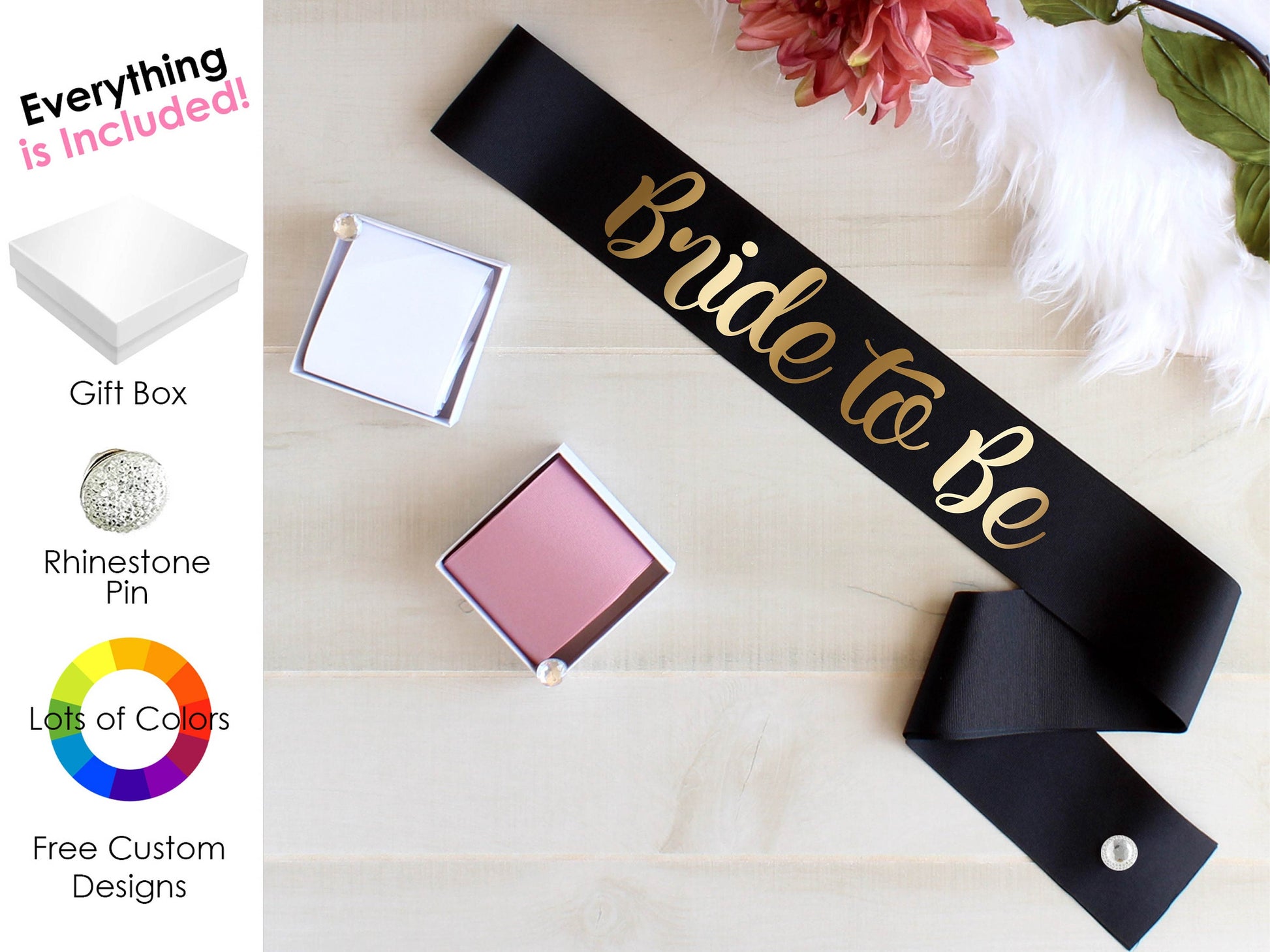 Bachelorette Sash, Bride to Be Sash, Wedding Sash, Bride Squad Sash, Wedding Party Sash, Bridal Shower, Future Bride Sash