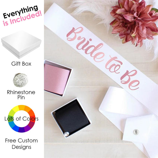 Bachelorette Sash, Bride to Be Sash, Wedding Sash, Bride Squad Sash, Wedding Party Sash, Bridal Shower, Future Bride Sash