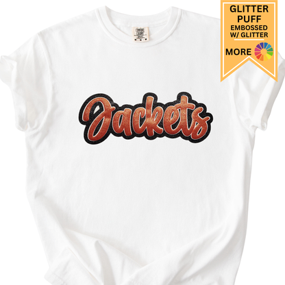 Custom School / Team  Comfort Color Tee Shirt (Font 23)