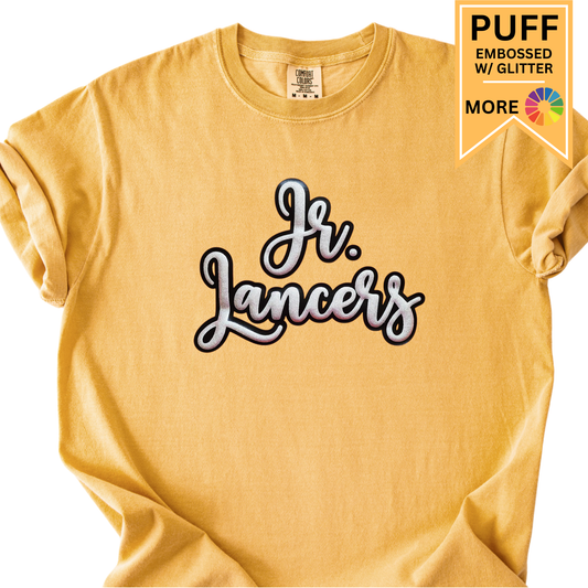 Custom School / Team  Comfort Color Tee Shirt (Font 21)